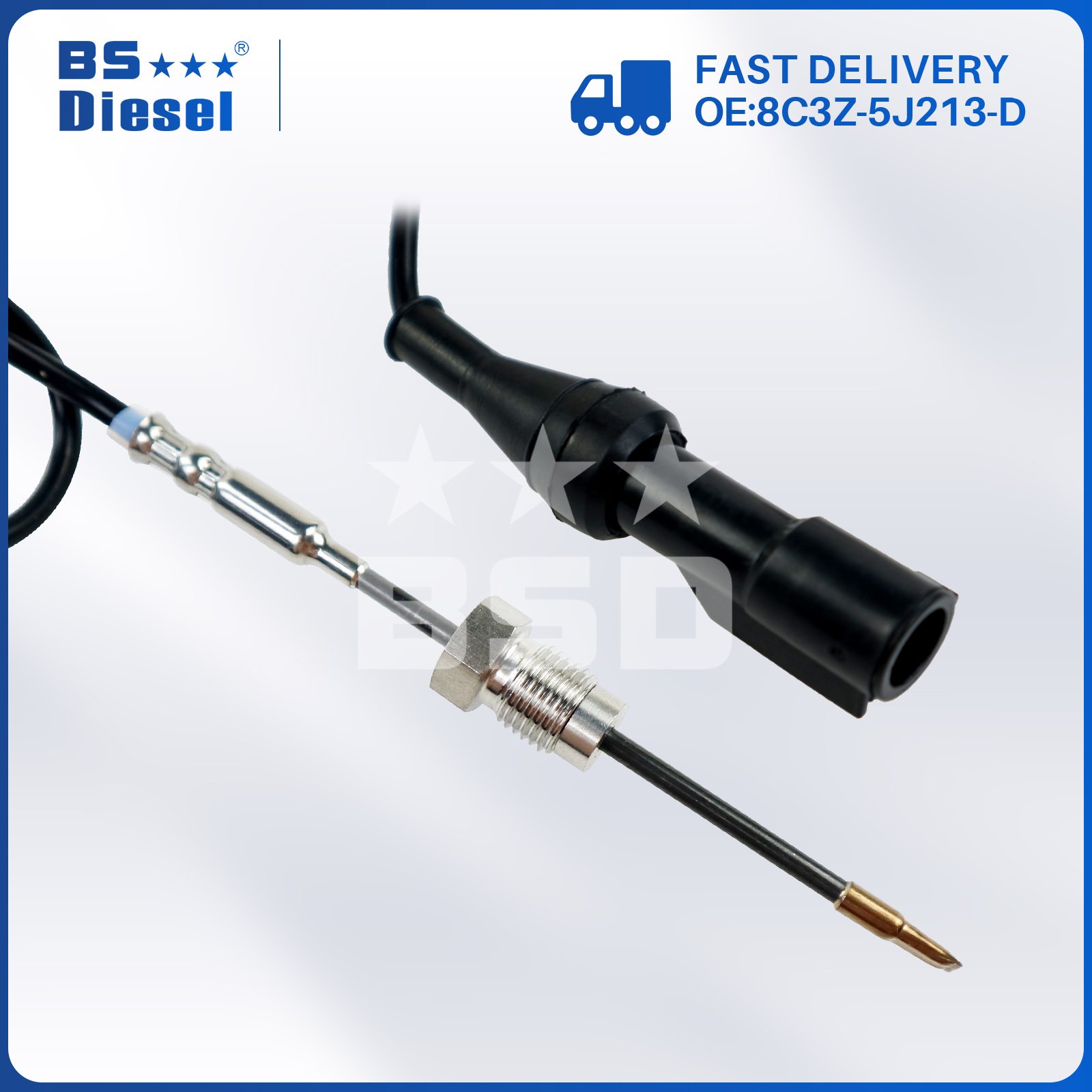 Auto Parts Car Exhaust System Gas Temperature Sensor 7C3Z5J213B EGT Sensor 8C3Z-5J213-D for FORD F250 F350 Super Duty 6.4L