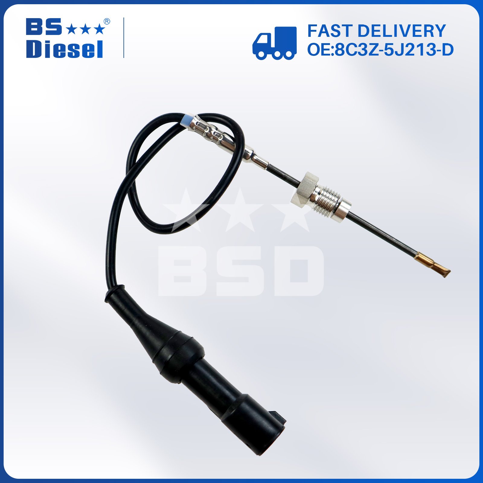 Auto Parts Car Exhaust System Gas Temperature Sensor 7C3Z5J213B EGT Sensor 8C3Z-5J213-D for FORD F250 F350 Super Duty 6.4L