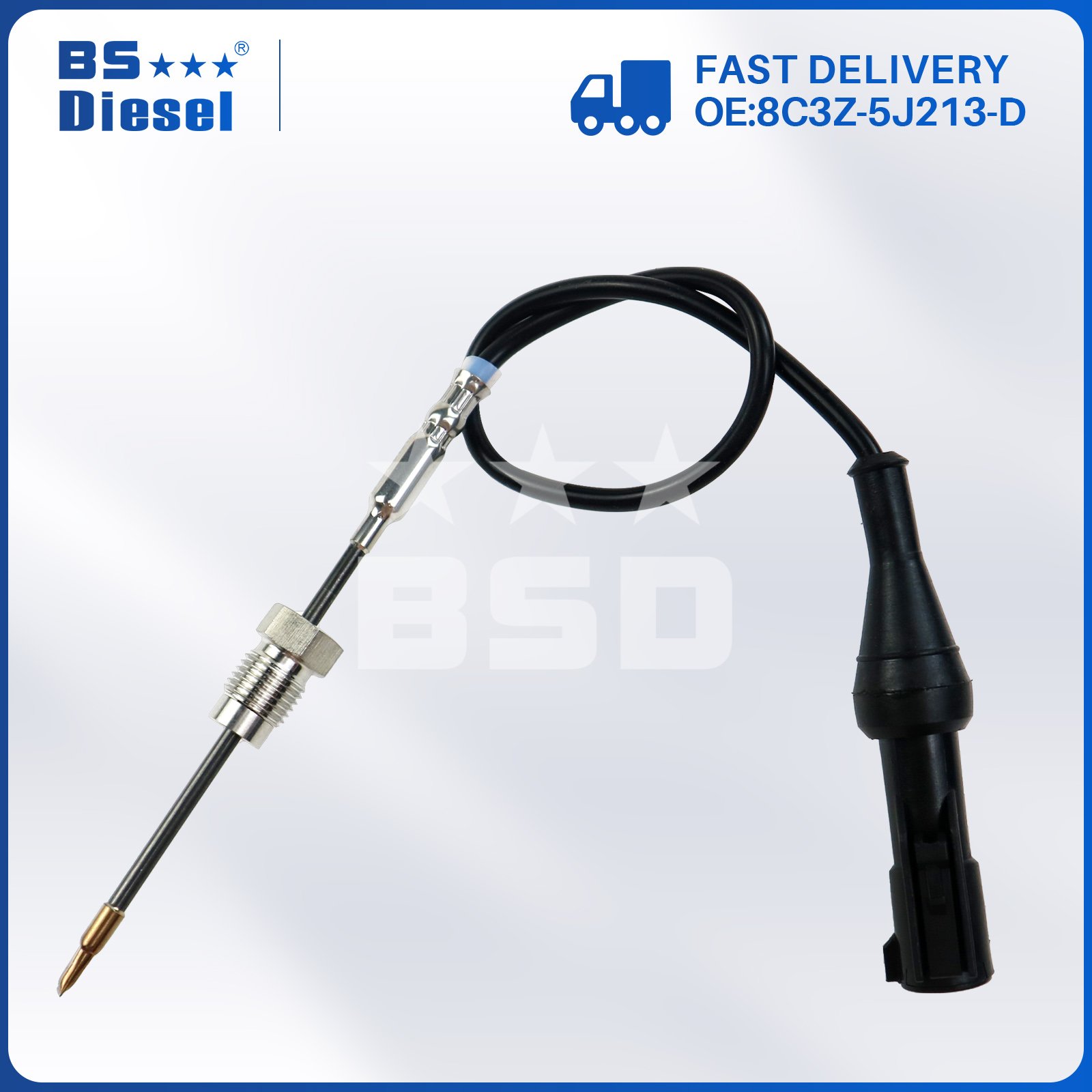 Auto Parts Car Exhaust System Gas Temperature Sensor 7C3Z5J213B EGT Sensor 8C3Z-5J213-D for FORD F250 F350 Super Duty 6.4L