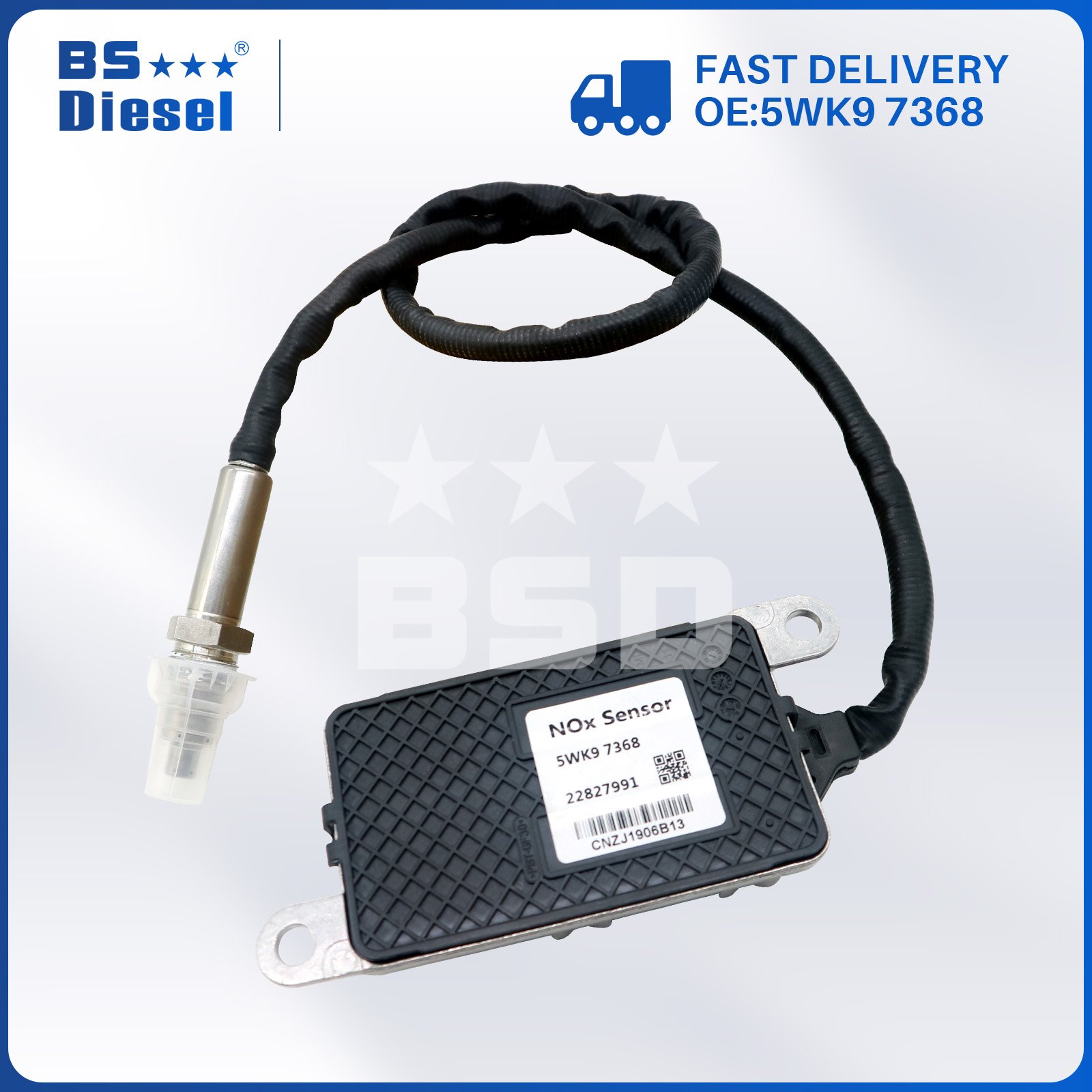 NOX Sensor 5WK9 7368 Car Sensors Nitrogen Oxide Sensor 22827991 5WK97368 for VOLVO FH FM FL Renault