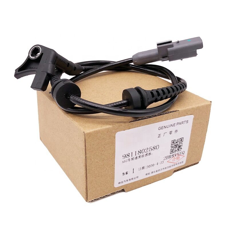 Auto Parts ABS Sensor for Peugeot 307 308 408 C4L Sega 3008 Car Front Wheel Speed Sensor 9811802580