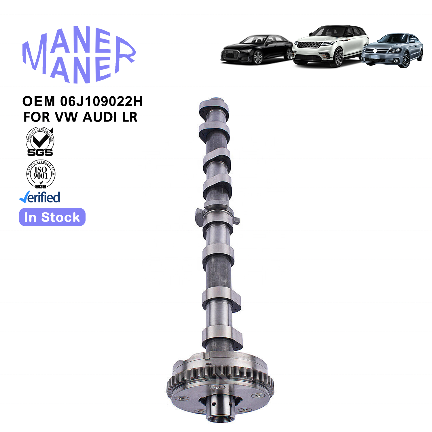 MANER Auto Engine Systems 06J109022H 06J109022G 06J109022E Manufacture Well Made Exhaust Camshaft for vw audi EA888 2.0T