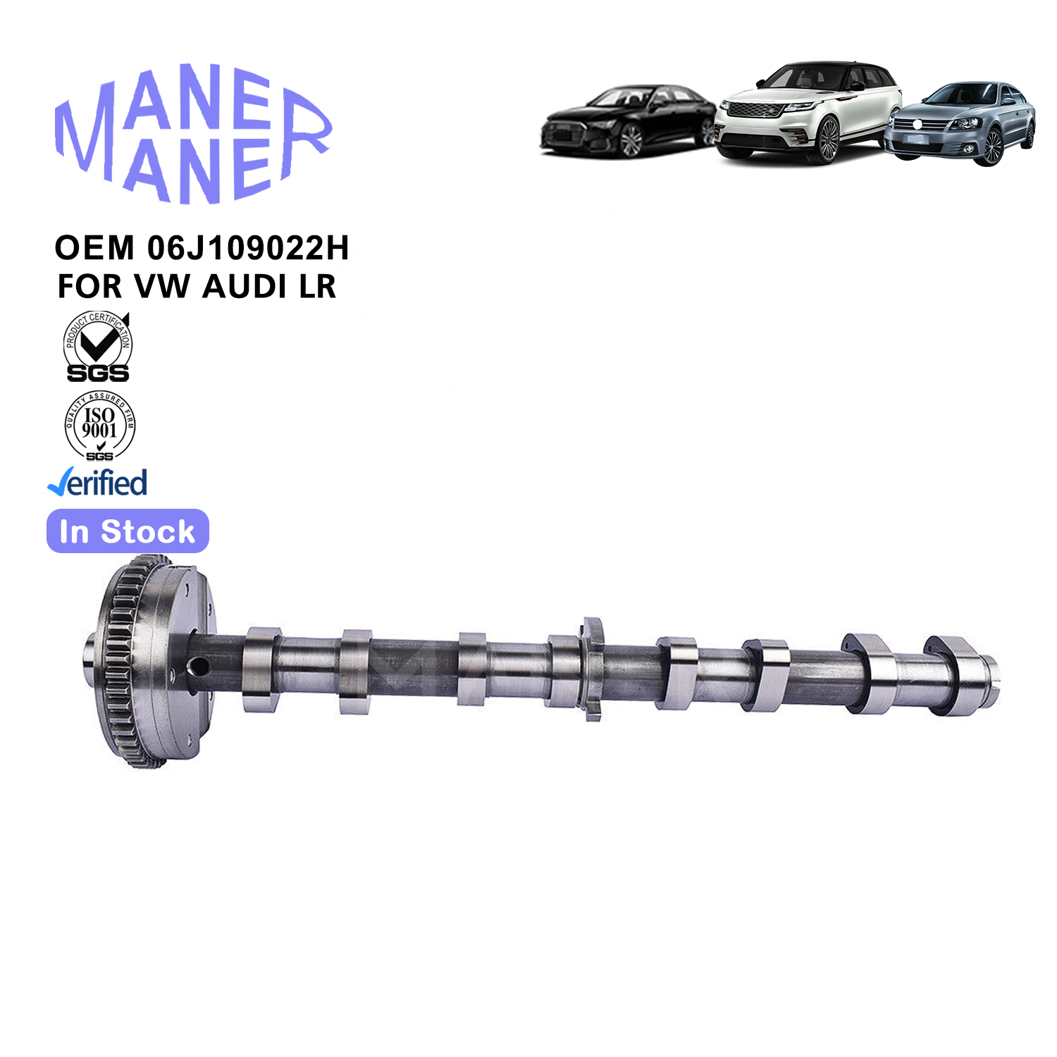 MANER Auto Engine Systems 06J109022H 06J109022G 06J109022E Manufacture Well Made Exhaust Camshaft for vw audi EA888 2.0T