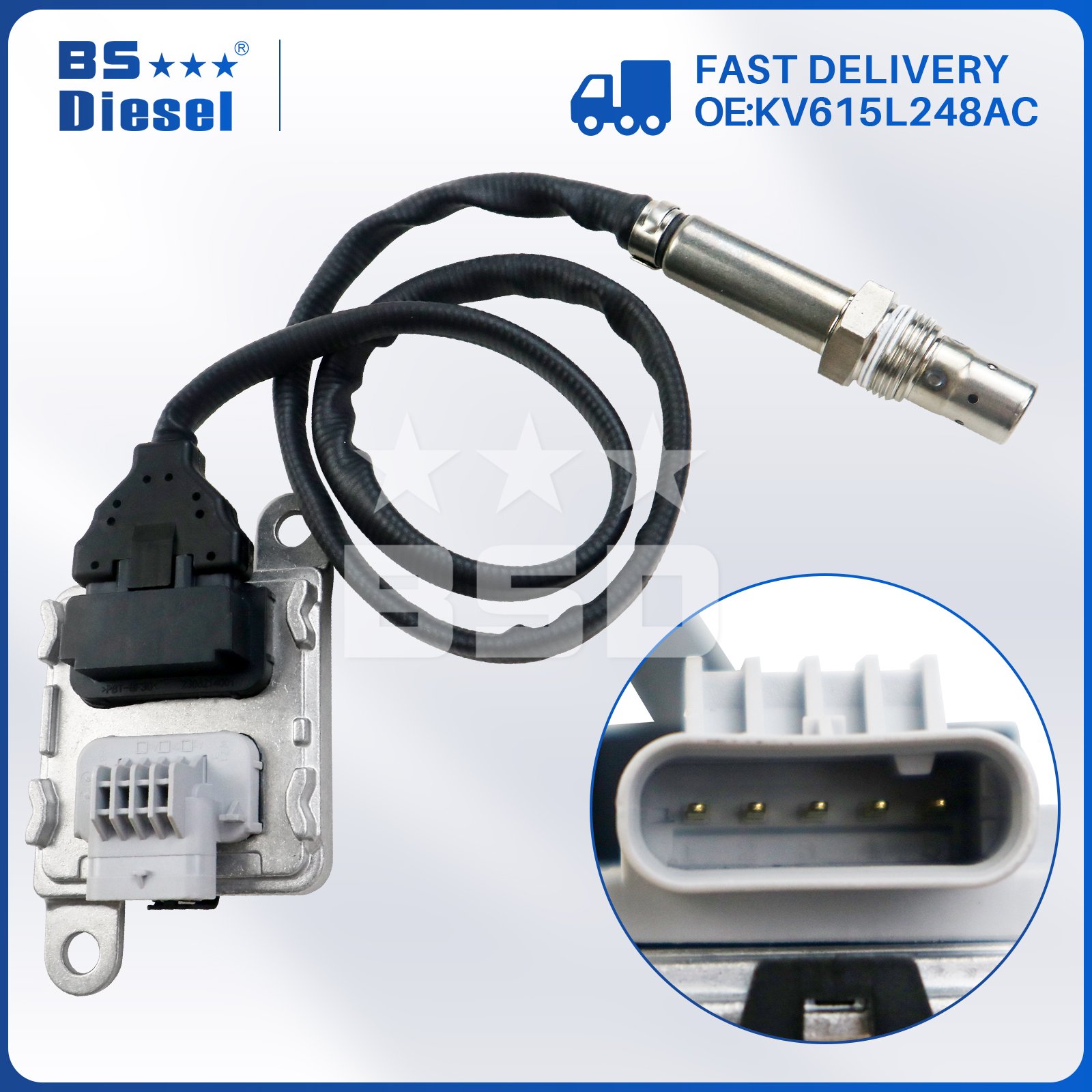 Hot Sale Auto Sensors Nitrogen Oxide KV61-5L248-AC Nox Sensor KV615L248AC 2461610 for FORD Tourneo Transit Connect 1.5TDCI