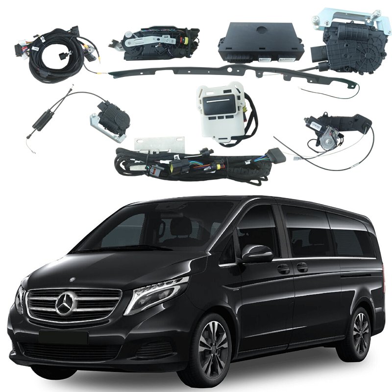 Smart Electric Suction Door Lock Super Silence Anti Pinch Automatic Soft Close Vehicle Door Electric Suction Door for benz Vito