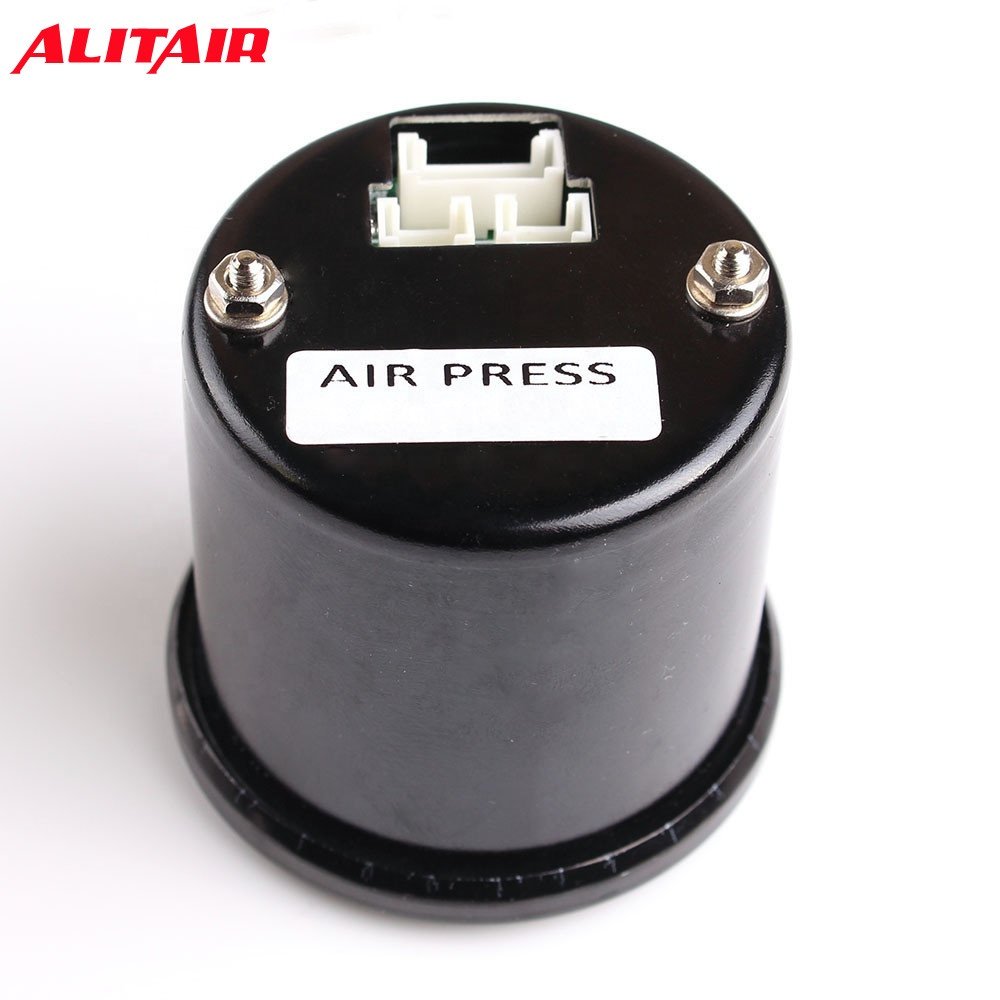 52mm Red Dual Display Electronic Sensor Digital Air Pressure Gauge for Tuning Vehicle Car Truck Automobile