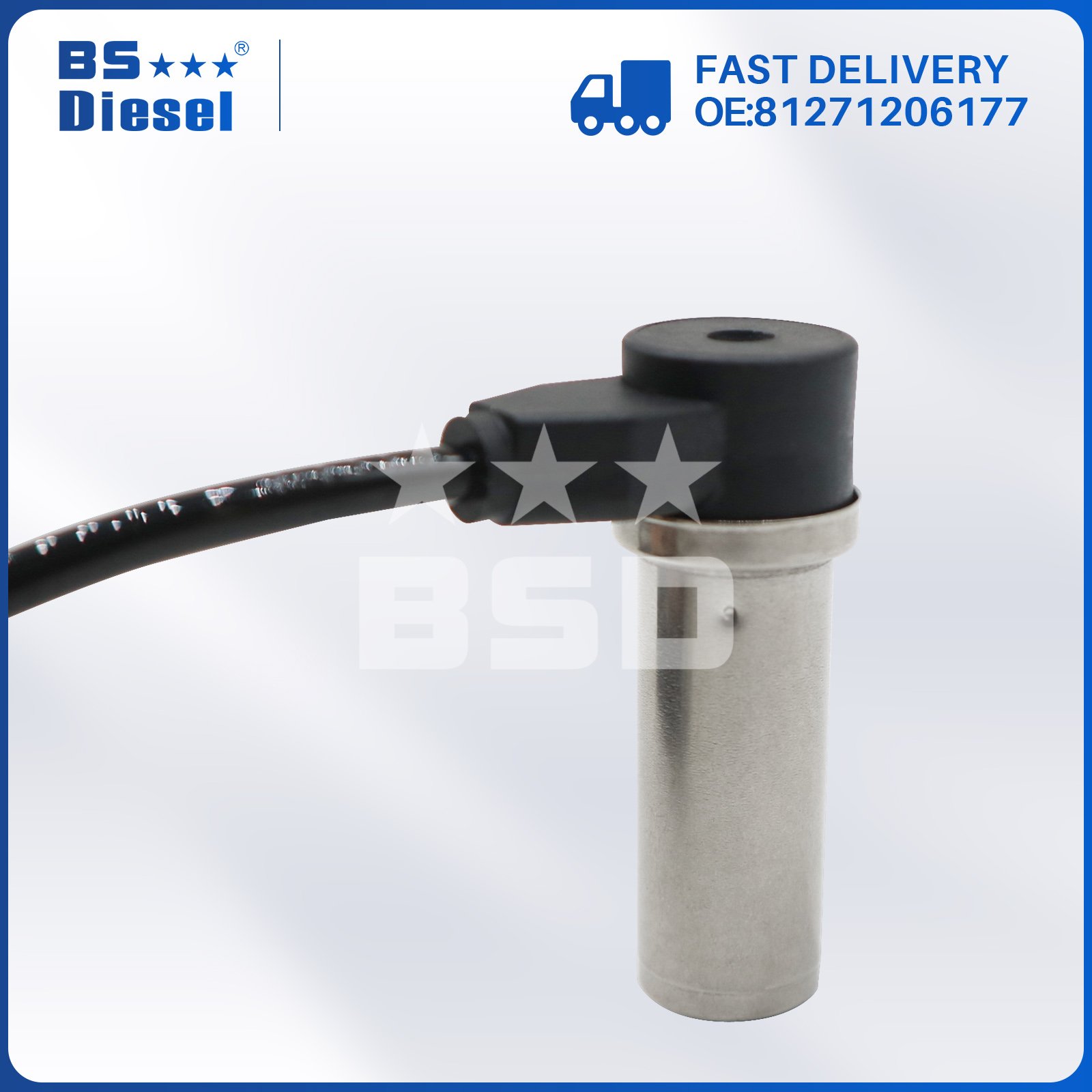 High Quality Truck Spare Parts ABS Wheel Speed Sensor 81271206097 81271206177 for MAN TGA TGL