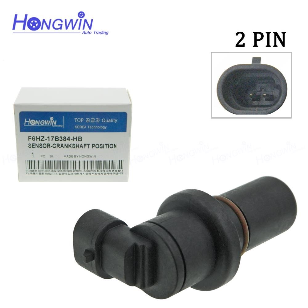 Brand New Crankshaft Position Sensor For F-ord M-azda 2Pins Ckp Sensor Genuine OE#: F6HZ-17B384-HB F6HZ17B384HB