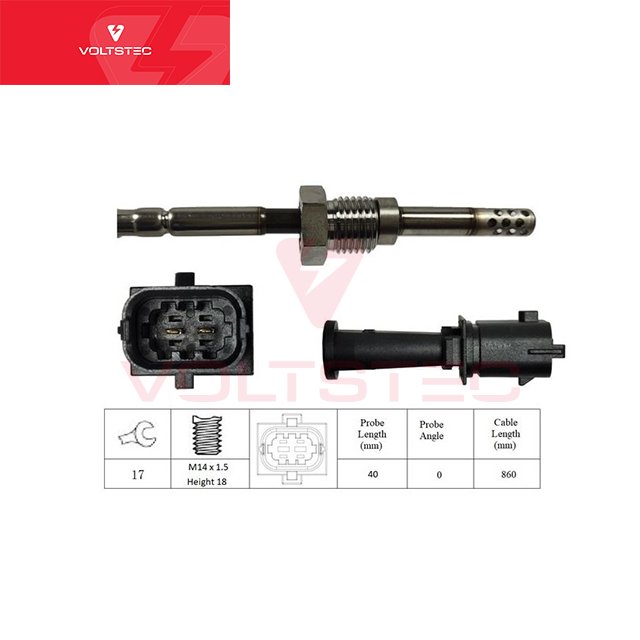 China Factory Auto Parts ESNBTS-200 Exhaust Gas Temperature Sensor New Condition 2 Year Warranty Fits SAAB 9-5 2006-2009 Engine