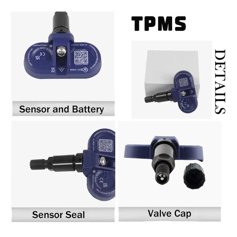 TPMS bluetooth for Tesla 2021+ Tesla Model Y 3 S X OEM Tire Pressure Monitoring Sensor Meter 1490701-01-B 1490701-00-D
