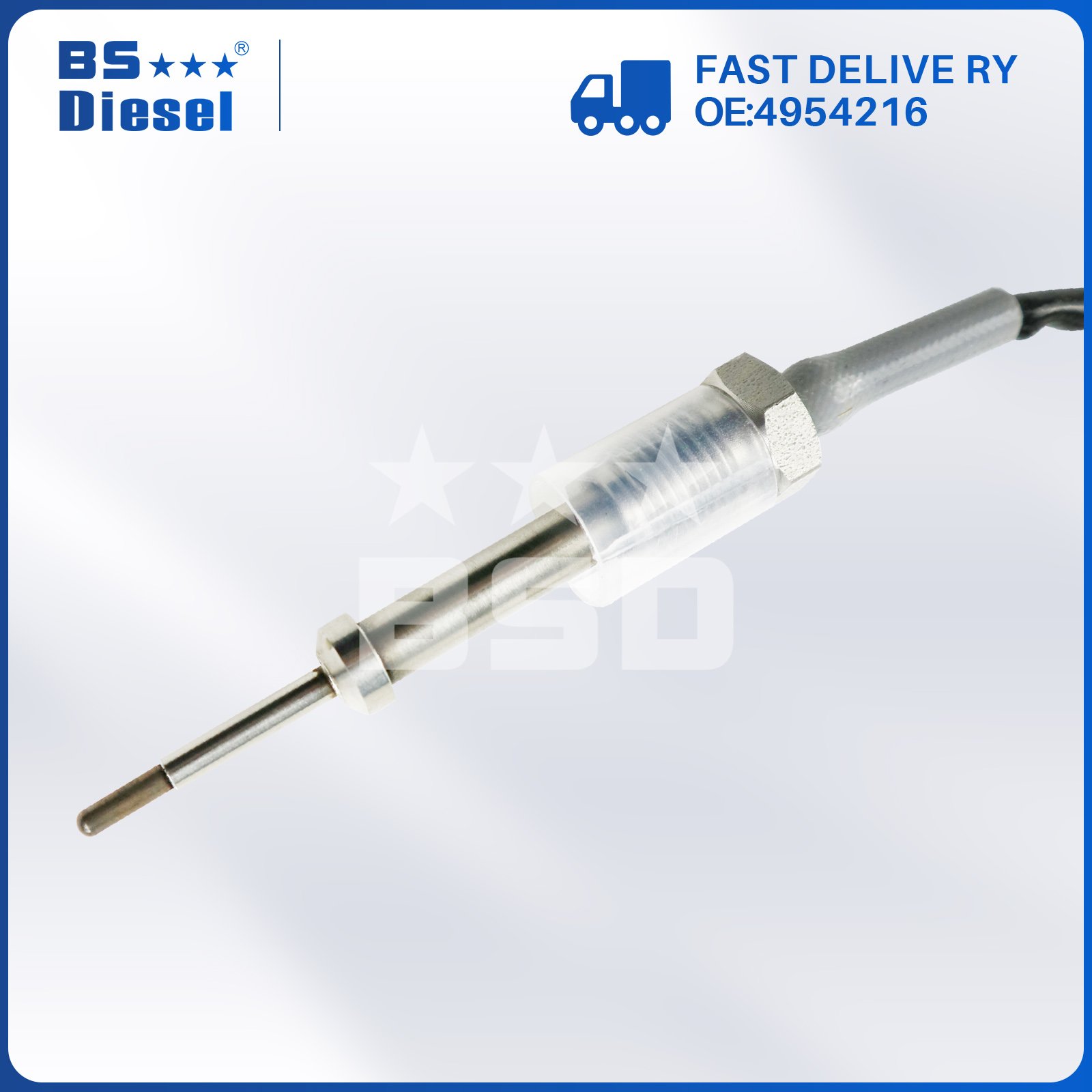 Aftermarket Parts DEF Exhaust Gas Temperature Sensor 4954216 EGT Sensor for Cummins Engine