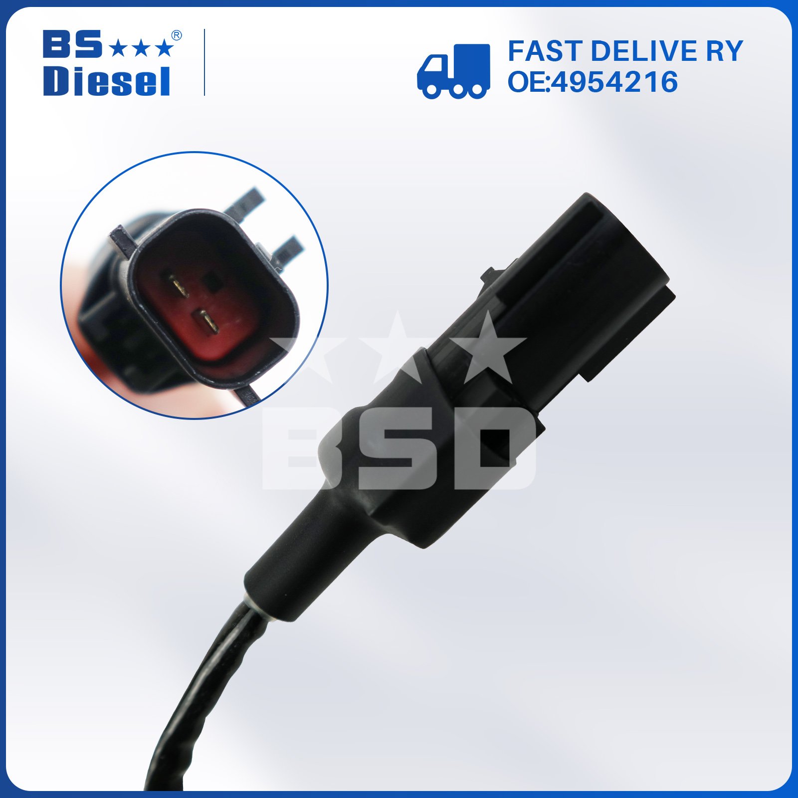 Aftermarket Parts DEF Exhaust Gas Temperature Sensor 4954216 EGT Sensor for Cummins Engine