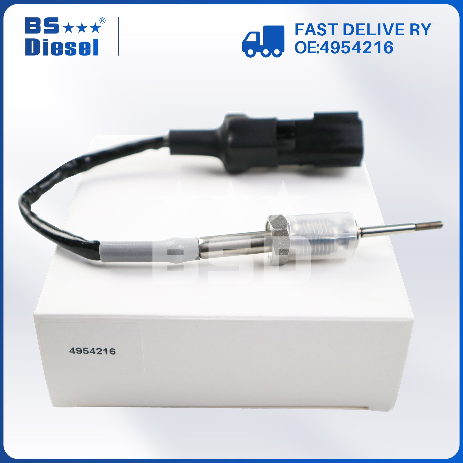 Aftermarket Parts DEF Exhaust Gas Temperature Sensor 4954216 EGT Sensor for Cummins Engine