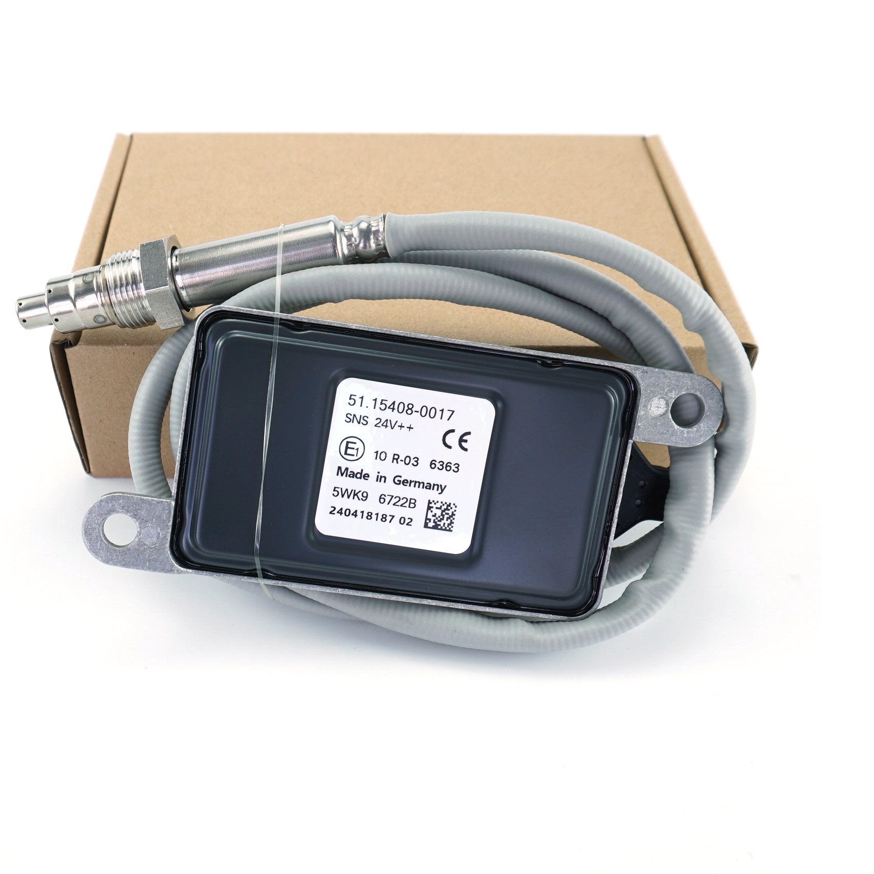 Good Factory Price Auto Parts Car 24V Nitrogen Nox Oxygen Sensor 5WK96722B 51154080008 5WK9 6722B for Man Truck 51.15408-0017