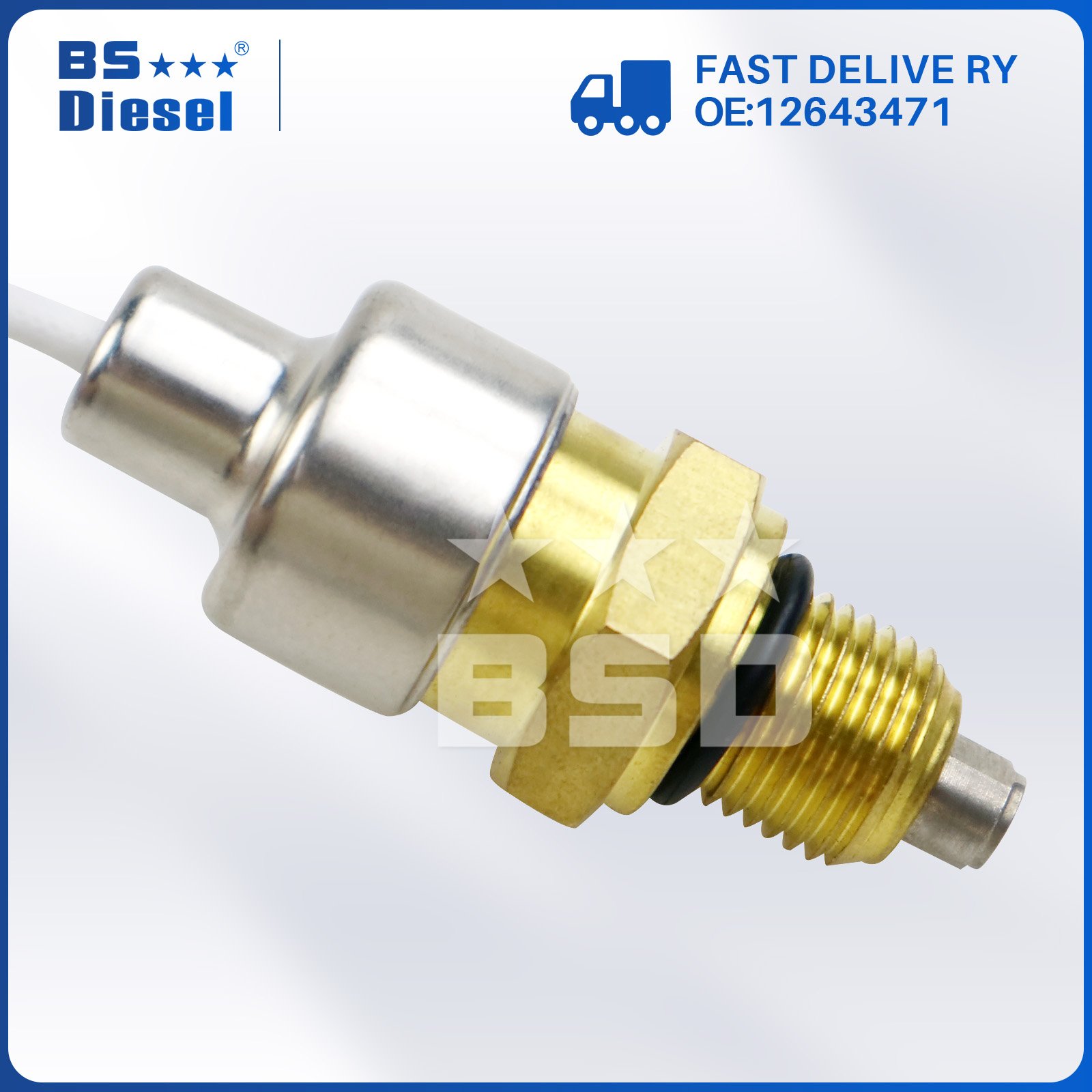 Heavy Duty Truck Parts Turbocharger Vane Position Sensor 12643471 for Chevrolet Duramax 6.6L Engine