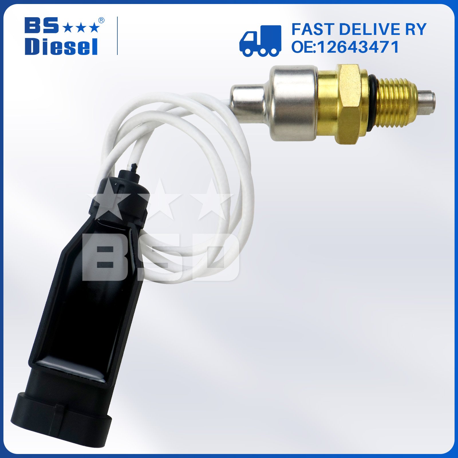 Heavy Duty Truck Parts Turbocharger Vane Position Sensor 12643471 for Chevrolet Duramax 6.6L Engine