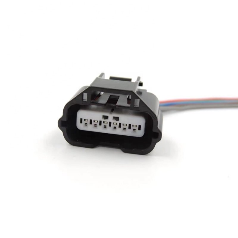 Electrical Wiring Harness Mass Air Flow MAF Sensor Connector Plug 6Pins for Nissan Infinity OE 22680-7S000 22680-CA000 AFH70M-38