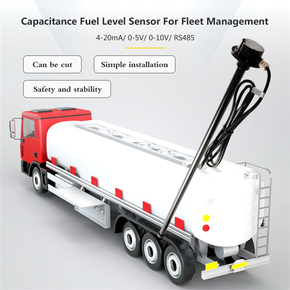 Diesel Tank Level Gauge Fuel Sensor Gps Tracking Device Generator Fuel Level Sensor