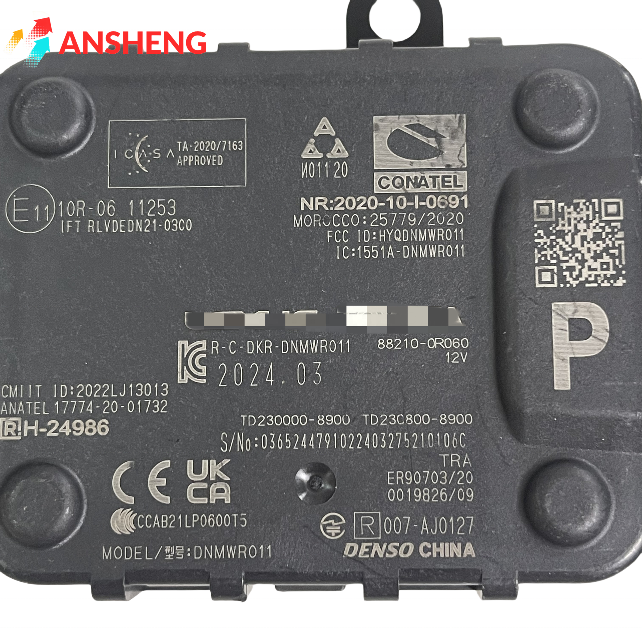 2021-24 to YOTA LEXUS FRONT DISTANCE CRUISE CONTROL RADAR SENSOR 88210-48150 OEM 88210-0R060