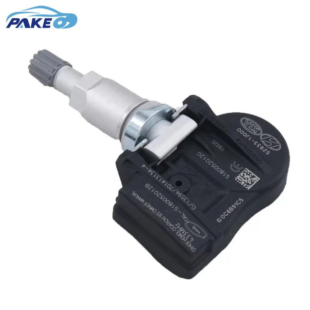 52933-1J000 52933-2J10 433MHz TPMS Monitoring System Sensor Tire Pressure Sensor for 09-12 Hyundai Kia Ix20 Sonata K5 Sauer