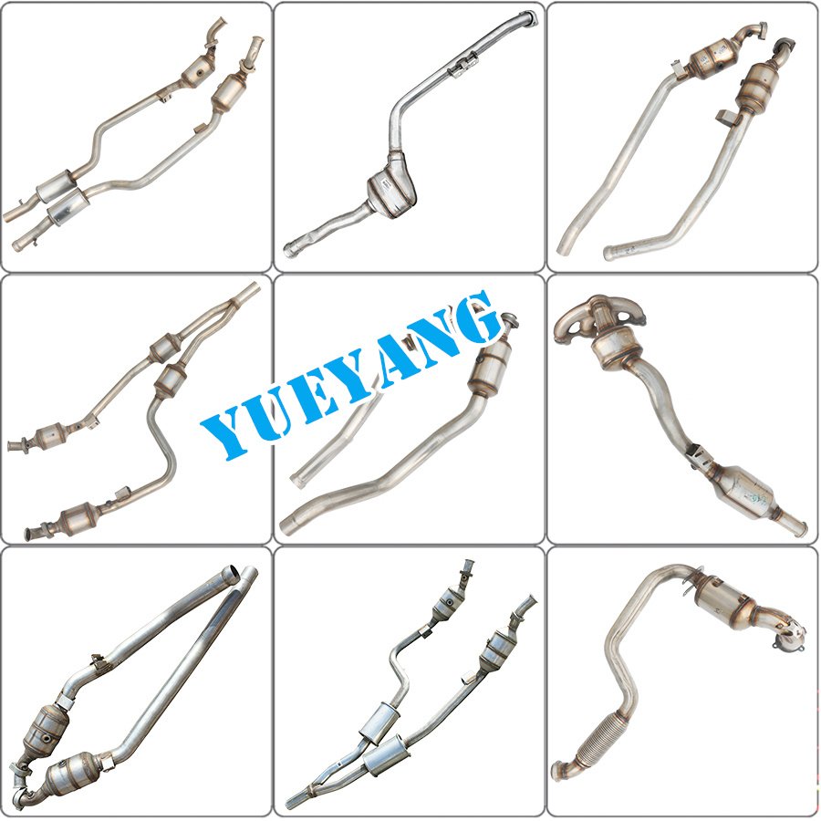 Car Accessories Stainless Steel Pipes Auto Engine Vehicle Exhaust Catalytic Converter for Mercedes Benz Catalytic Converter