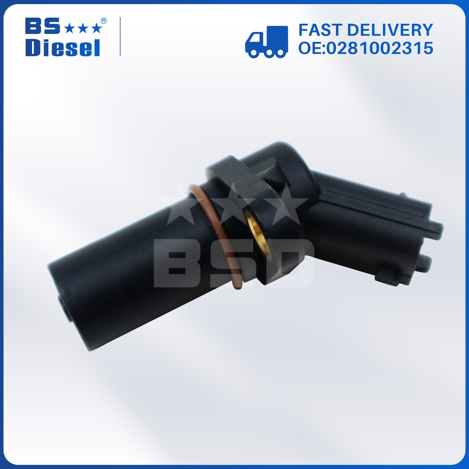Auto Engine Parts Auto Sensors 0281002315 Crankshaft Position Sensor for Iveco MAN Renault Volvo