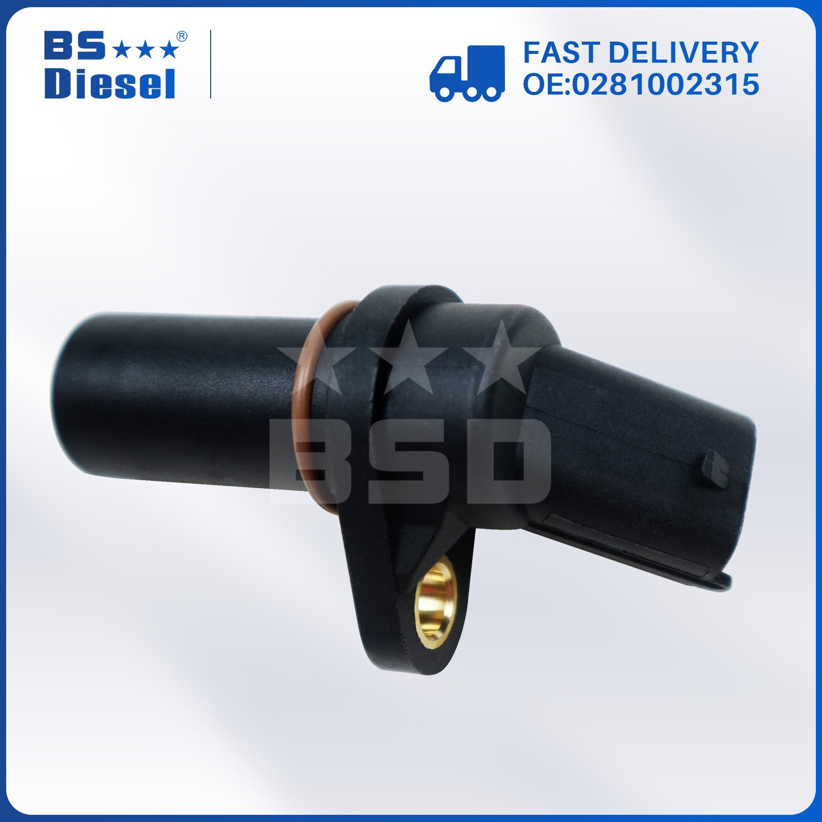 Auto Engine Parts Auto Sensors 0281002315 Crankshaft Position Sensor for Iveco MAN Renault Volvo