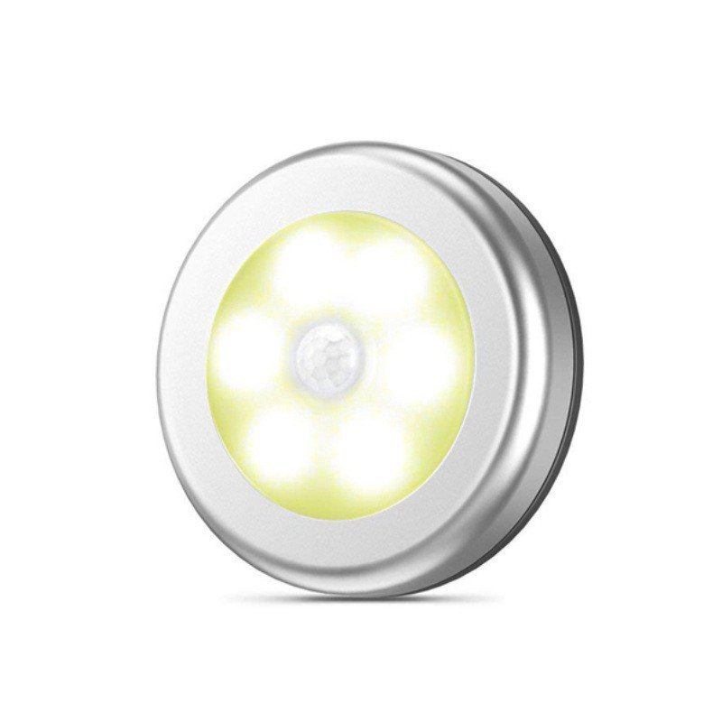Wholesale PIR Motion Sensor 6 Led Night Light Wireless Detector Indoor Light Wall Lamp Light Auto On/Off Closet