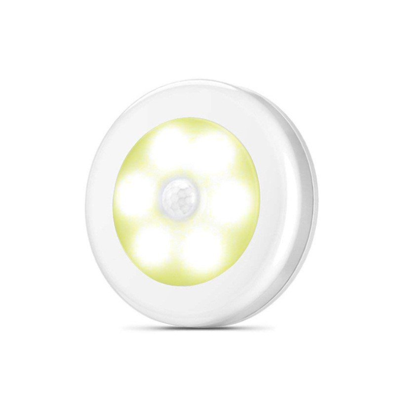 Wholesale PIR Motion Sensor 6 Led Night Light Wireless Detector Indoor Light Wall Lamp Light Auto On/Off Closet