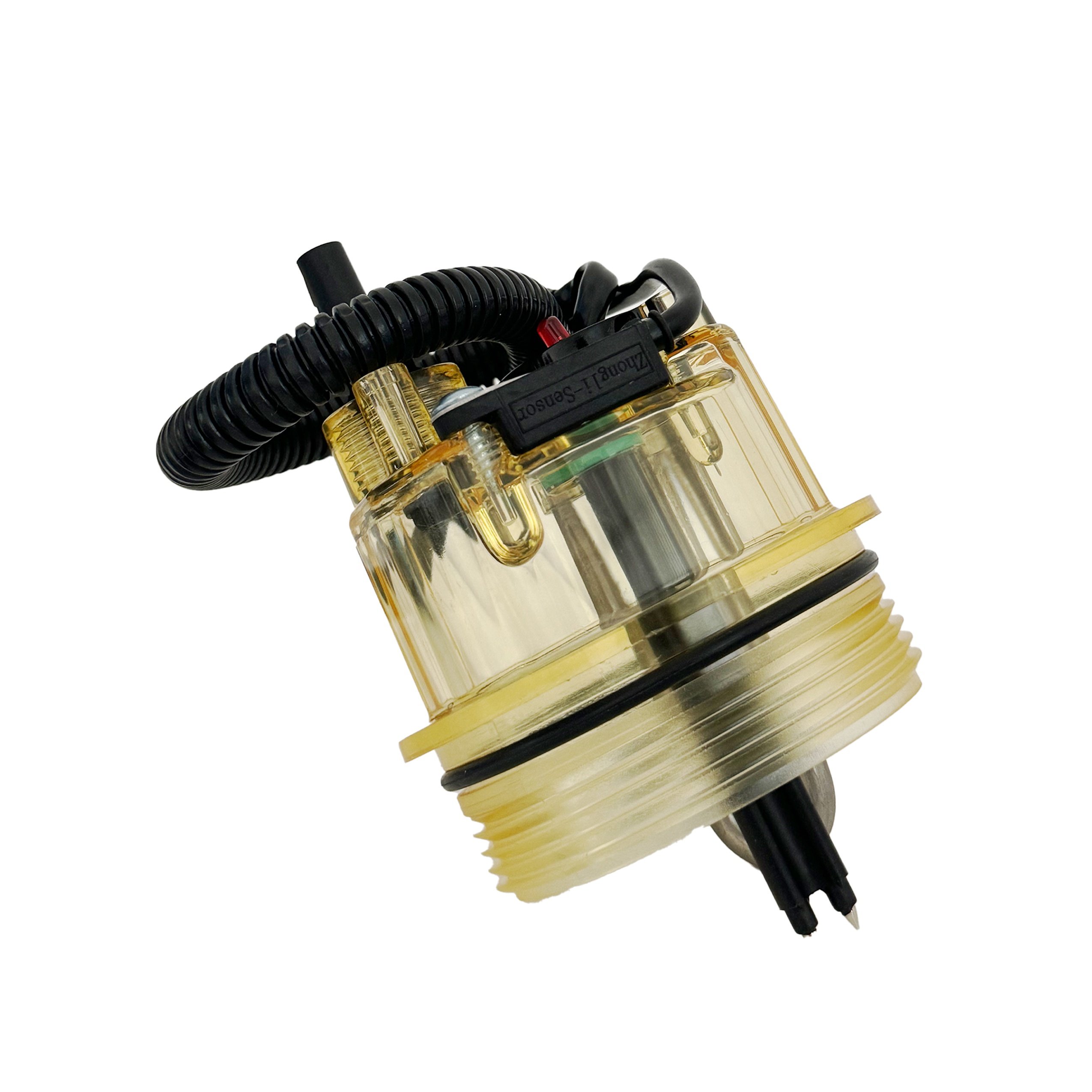 Wholesale PL420 U-shaped heating Round-tipped sensor diesel water bowl with sensor for truck