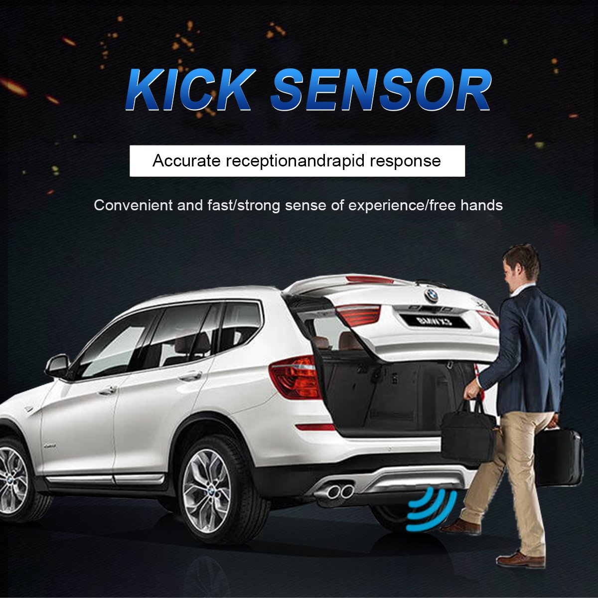 Liush High Quality Car Auto Automatic Tail Gate Lift Power Tailgate for Kia Sportage Electric Tailgate Kick Sensor