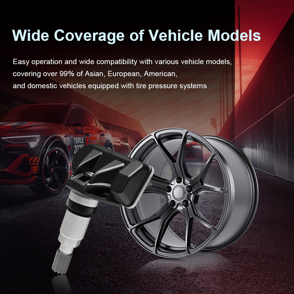 New Automotive Sensors 315+433MHz Dual Frequency Programmable Sensor with OBD TPMS XQTP41