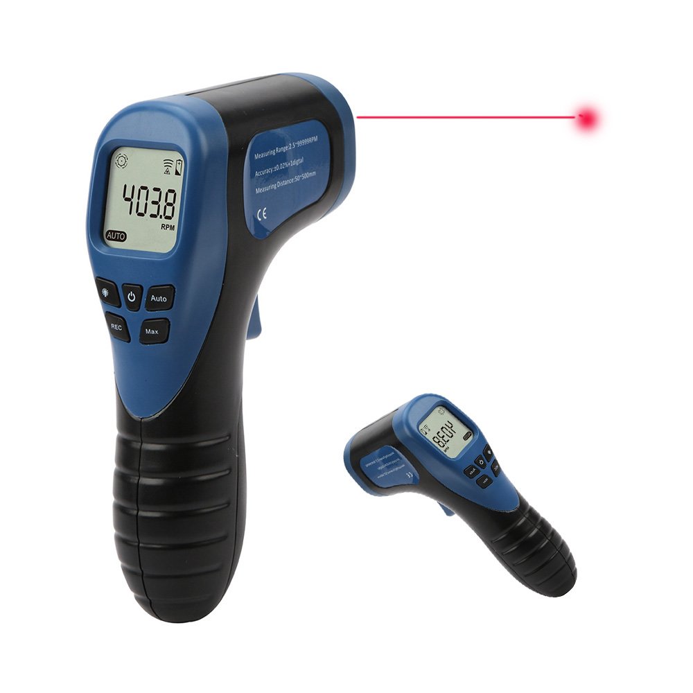 Tachometer Auto Electronic Digital Laser Tachometer RPM Meter Speedometer Non Contact Tachometer Sensor Tester TL-900