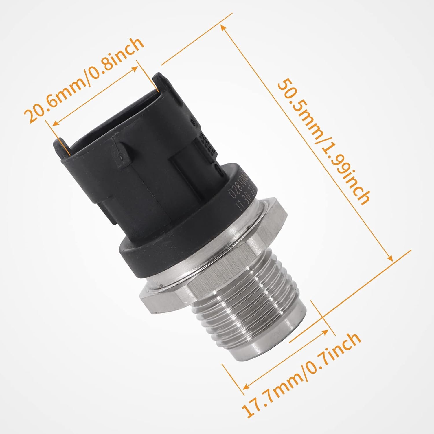 High Quality Genuine Engine Parts Fuel Rail Pressure Sensor 0281002851 for Ford Ivecoo Dodgee RAM 2500 KIA HYUNDAI 31401-4A400