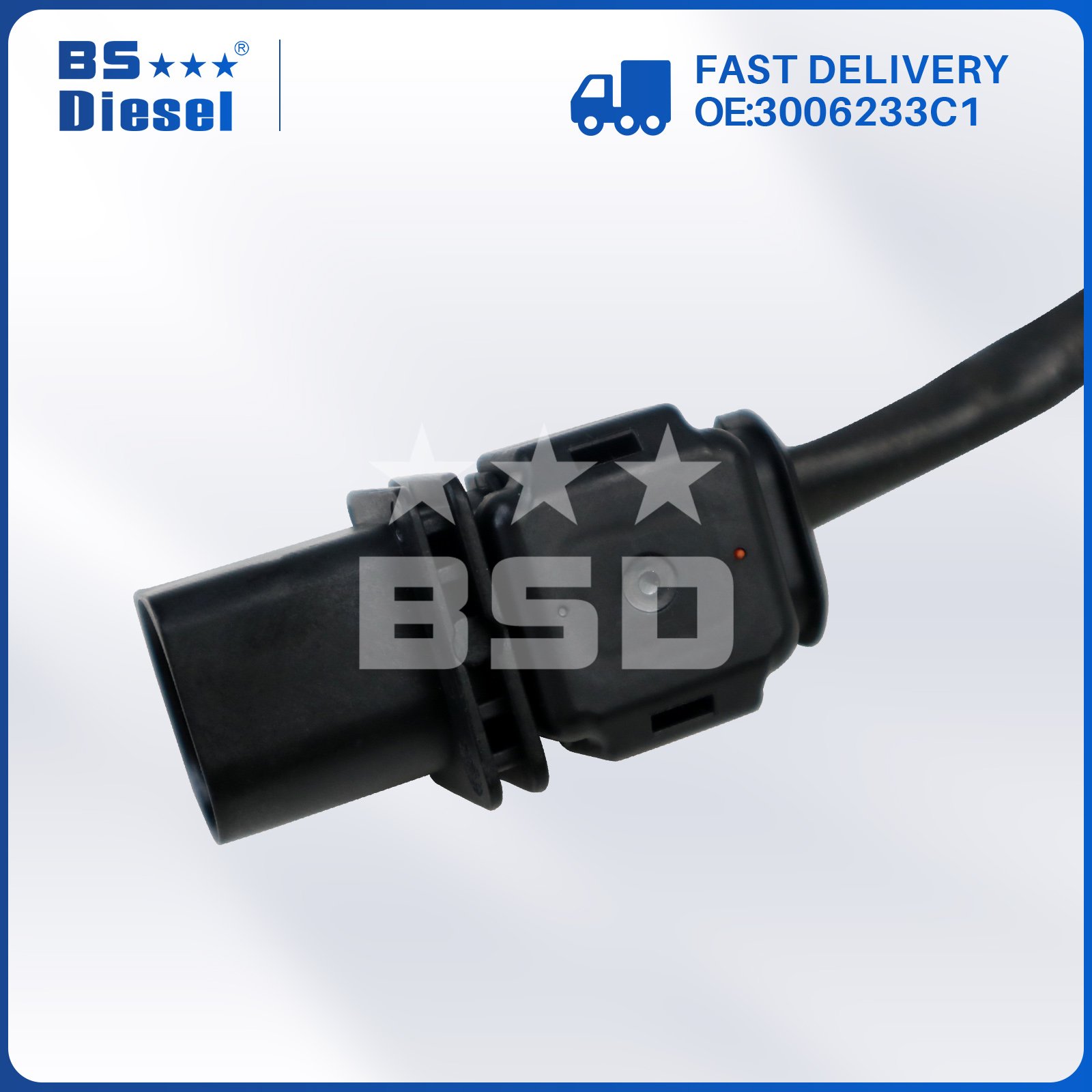 High Quality Lambda O2 Sensor 0281004171 Oxygen Sensor 3006233C1 for International Navistar MaxxForce 11L 13L 15L