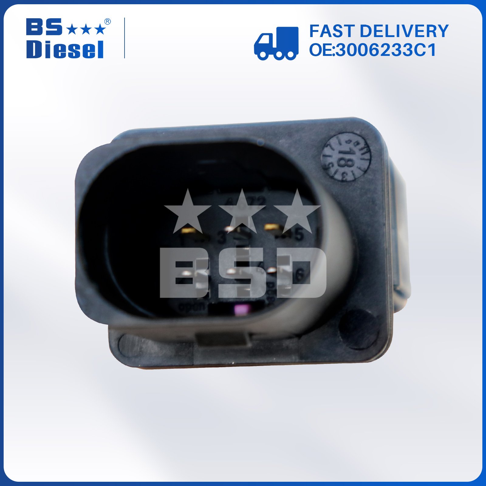 High Quality Lambda O2 Sensor 0281004171 Oxygen Sensor 3006233C1 for International Navistar MaxxForce 11L 13L 15L