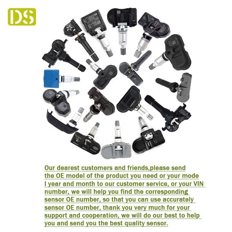 Auto Tpms 433mhz and 315mhz 2in1 Oe Internal Tire Pressure Monitoring System Sensor Tyre Tpms Sensors for Car