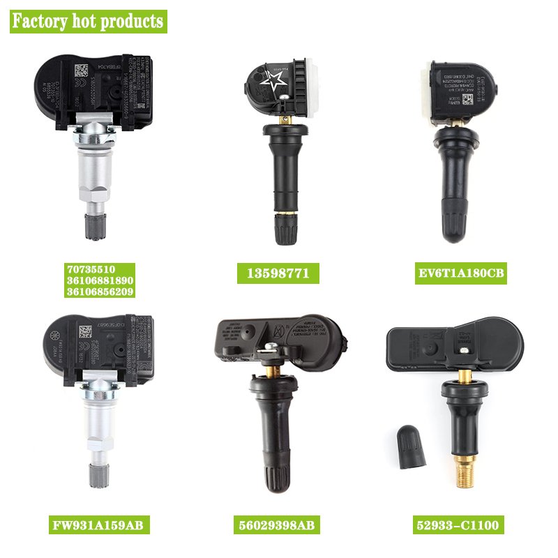 Auto Tpms 433mhz and 315mhz 2in1 Oe Internal Tire Pressure Monitoring System Sensor Tyre Tpms Sensors for Car