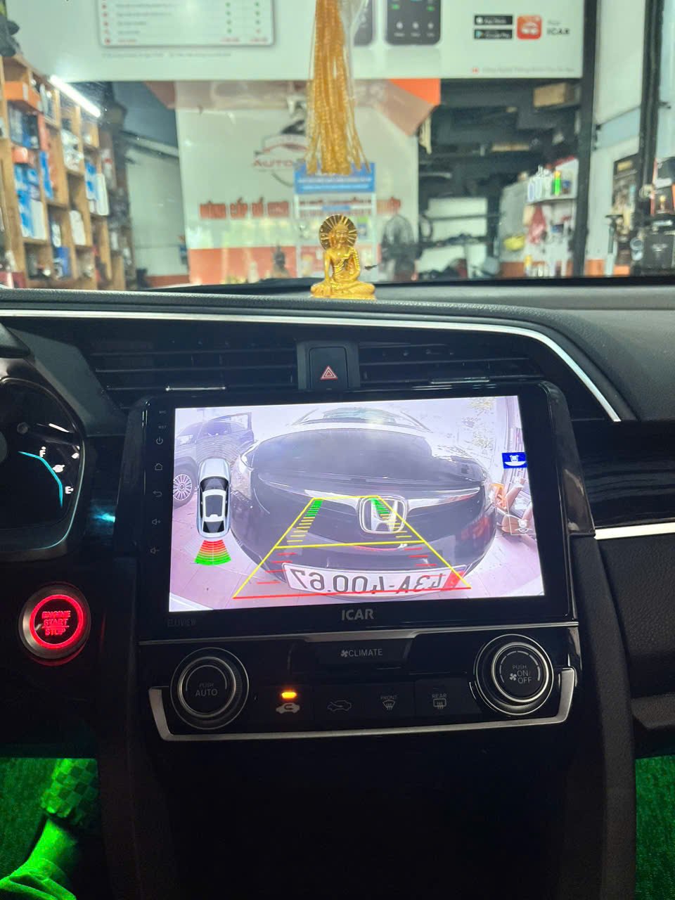 ODO Original Android Auto Sensors Smart Display Car Parking Sensor PS8 ICAR Oritek with New Obstacle Detection and Warning