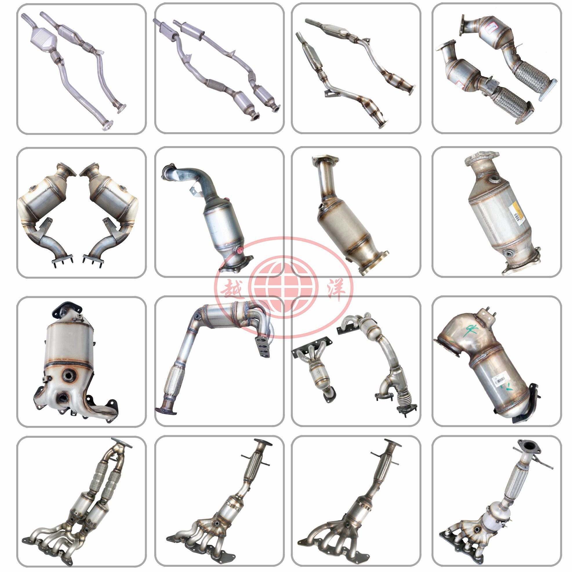 Top Factory Sale Exhaust Three Way Catalytic Converter for Geely KingKong High Flow Catalytic Converter