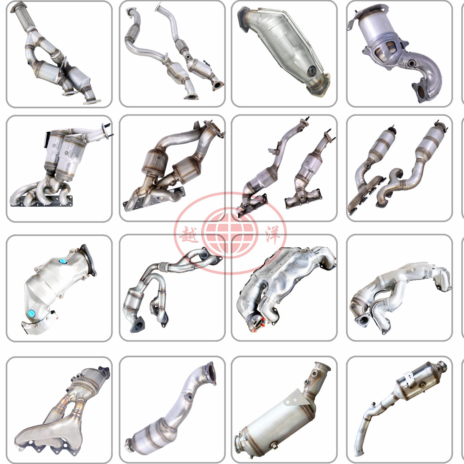 Top Factory Sale Exhaust Three Way Catalytic Converter for Geely KingKong High Flow Catalytic Converter