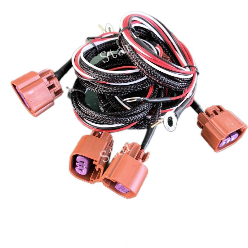Factory-Made High Quality 3-Pin Knock Sensor Wire Harness For GMC E85 13577379 & 13577394 Made For Automotive Use PVC Insulated