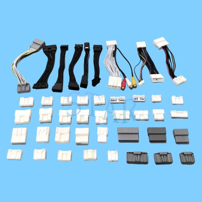 Factory-Made High Quality 3-Pin Knock Sensor Wire Harness For GMC E85 13577379 & 13577394 Made For Automotive Use PVC Insulated