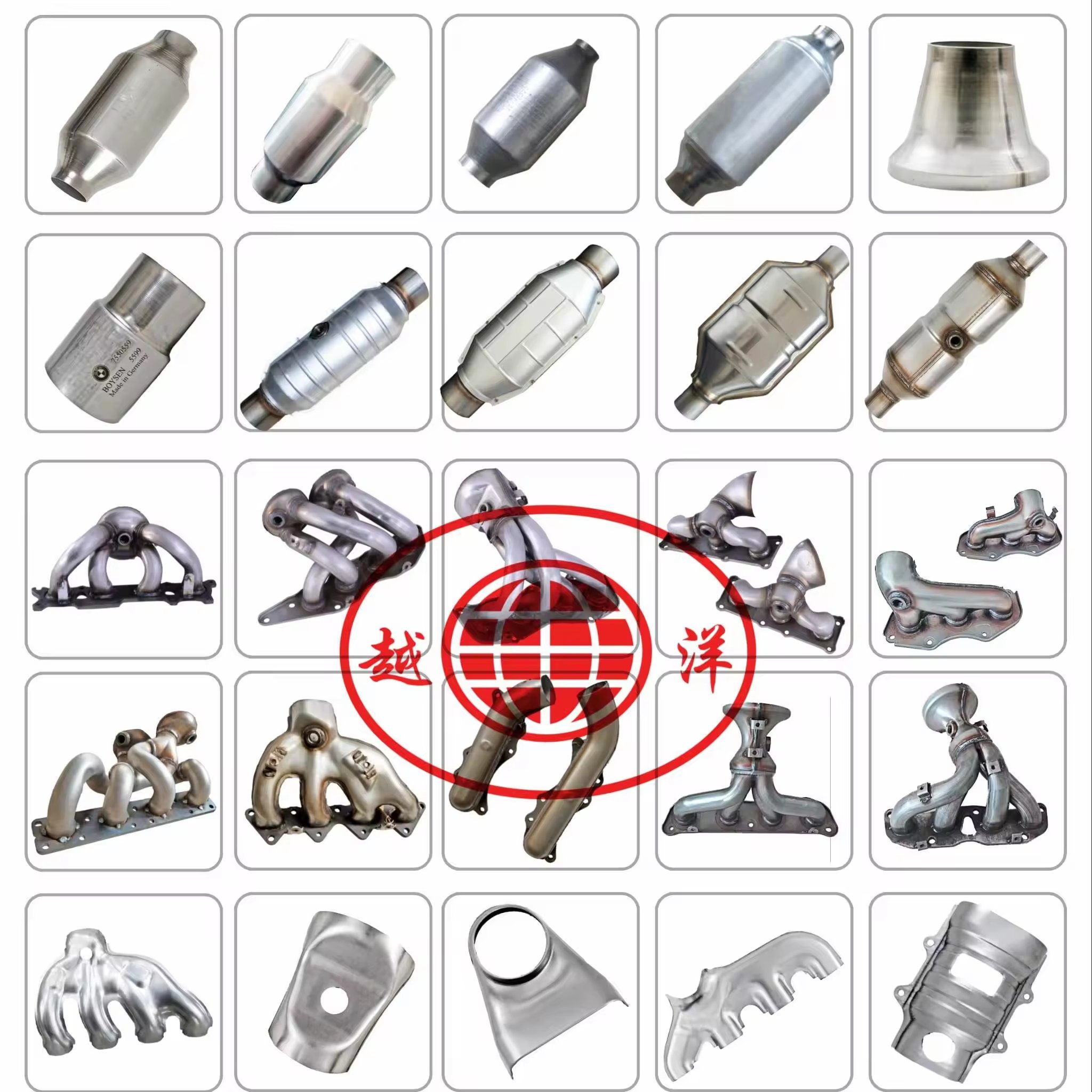 Car Accessories for Kia Sorento 3.5L Manifold Catalytic Converters 2002-2006 OBDII BANK1 & BANK2 Catalytic Converter
