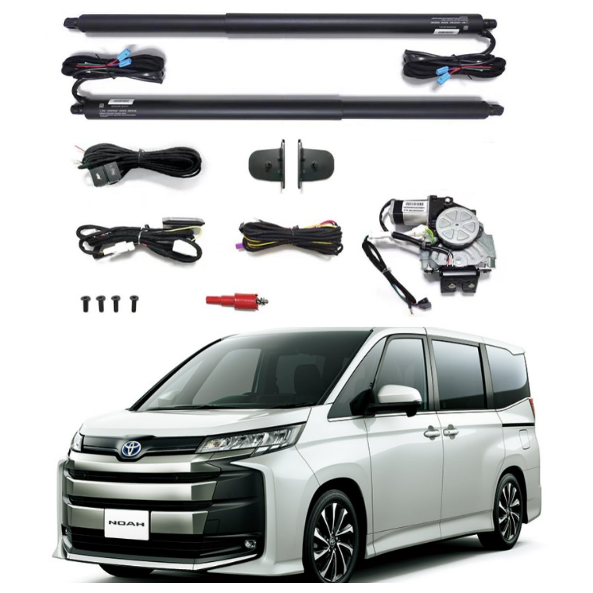 Auto Smart Electric Tailgate Kick Sensor Aftermarket Power Boot Power Tail Gate Lift System for Toyota Noah Voxy 70
