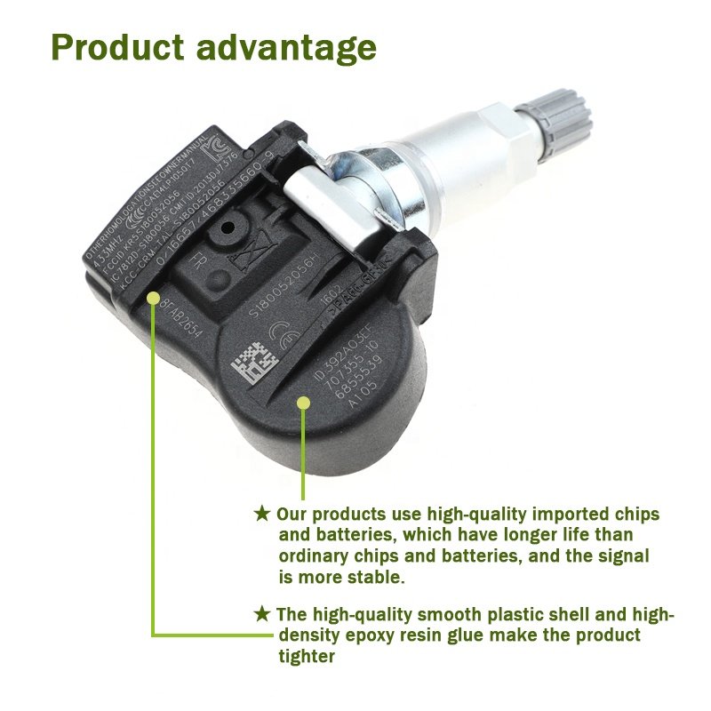 OEM Auto Car Tire Valve Tpms Pressure Monitoring System 70735510 6855539 36106856209 36106881890 Sensor Tpms for bmw