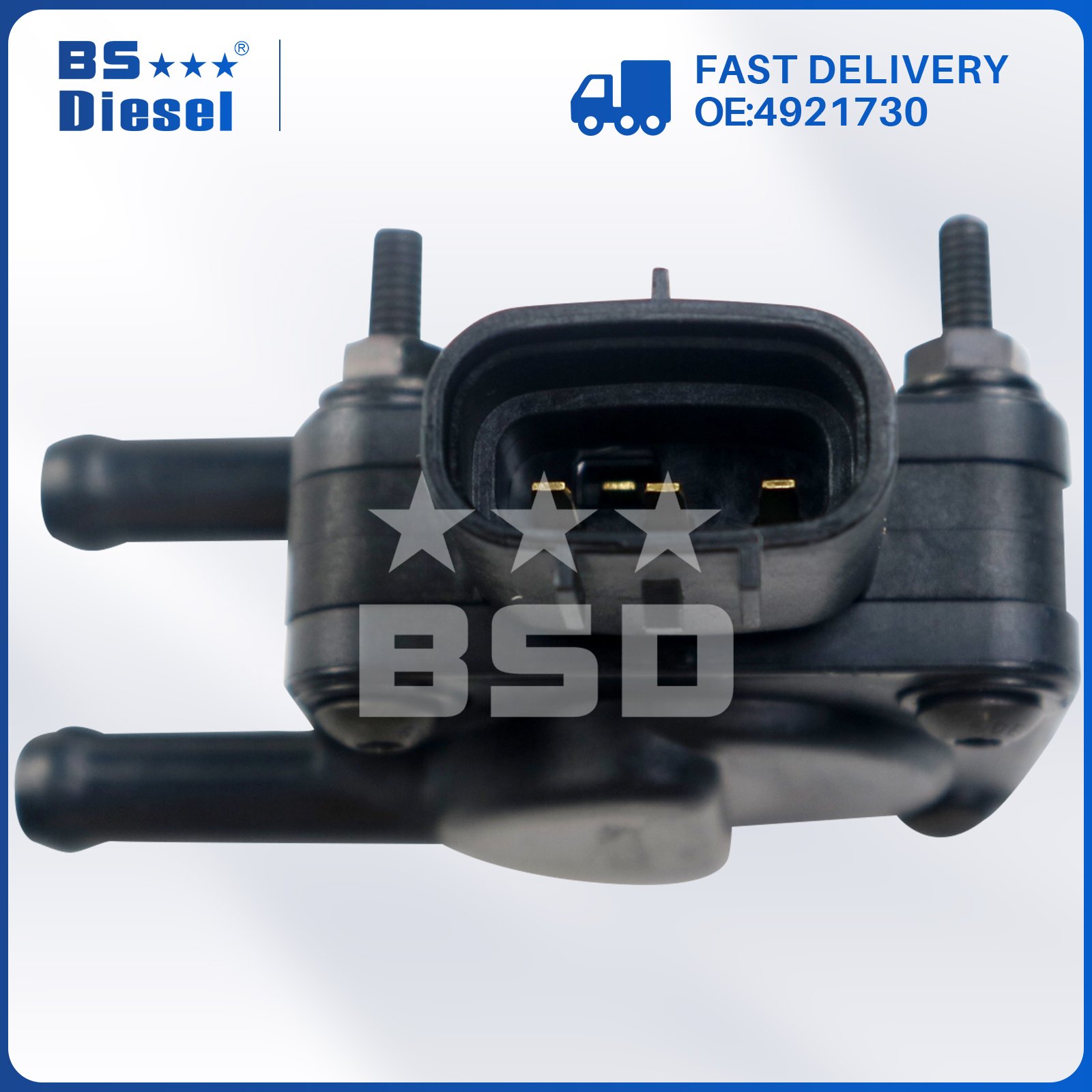 Automotive Spare Parts Differential Pressure Sensor 12630257 DPF Sensor 4921730 for Cummins ISX Engines