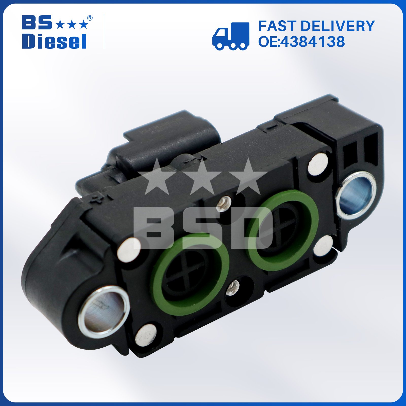 Brand New Auto Sensors Differential Pressure Sensor DPF Sensor 4384138 for ISF3.8 Cummins