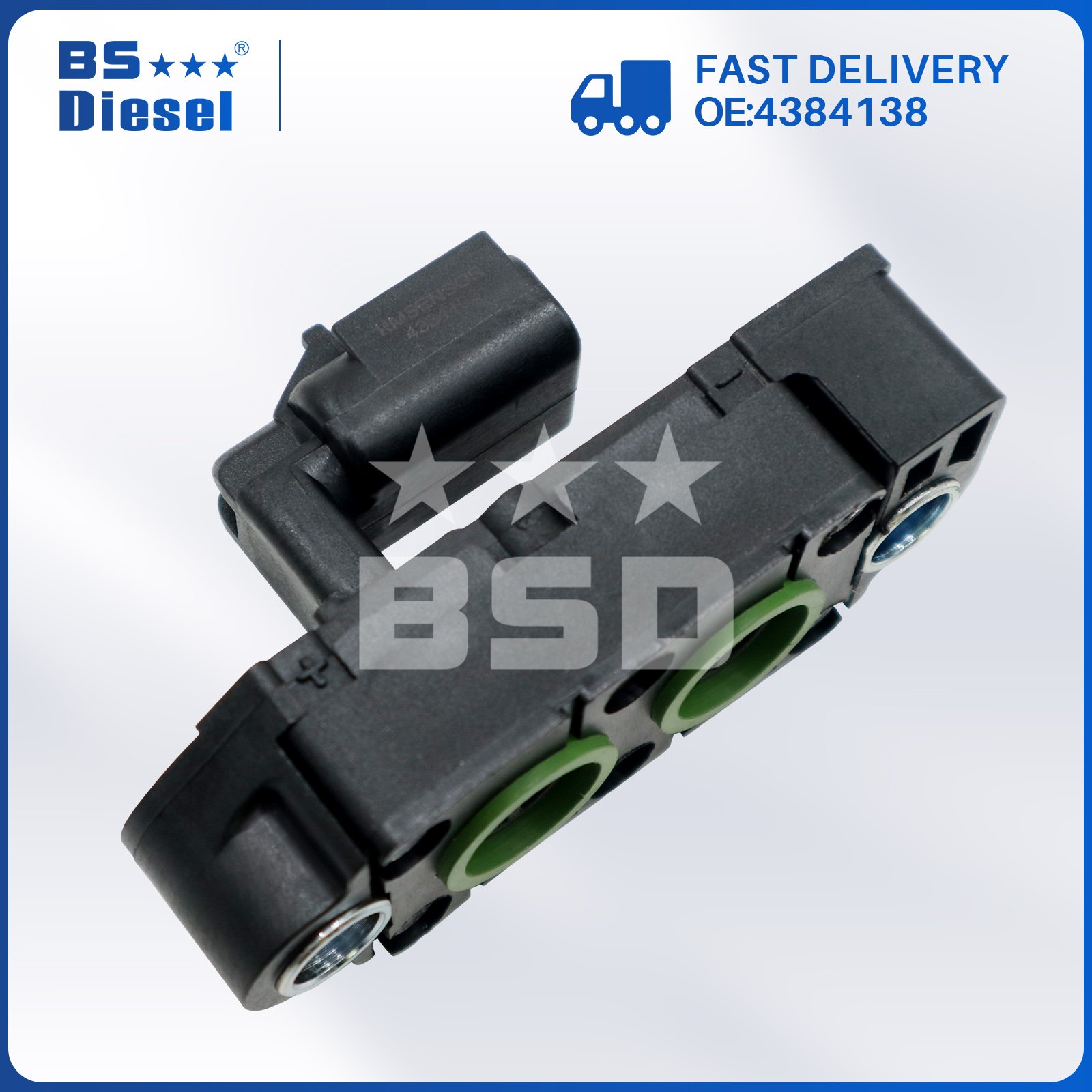Brand New Auto Sensors Differential Pressure Sensor DPF Sensor 4384138 for ISF3.8 Cummins