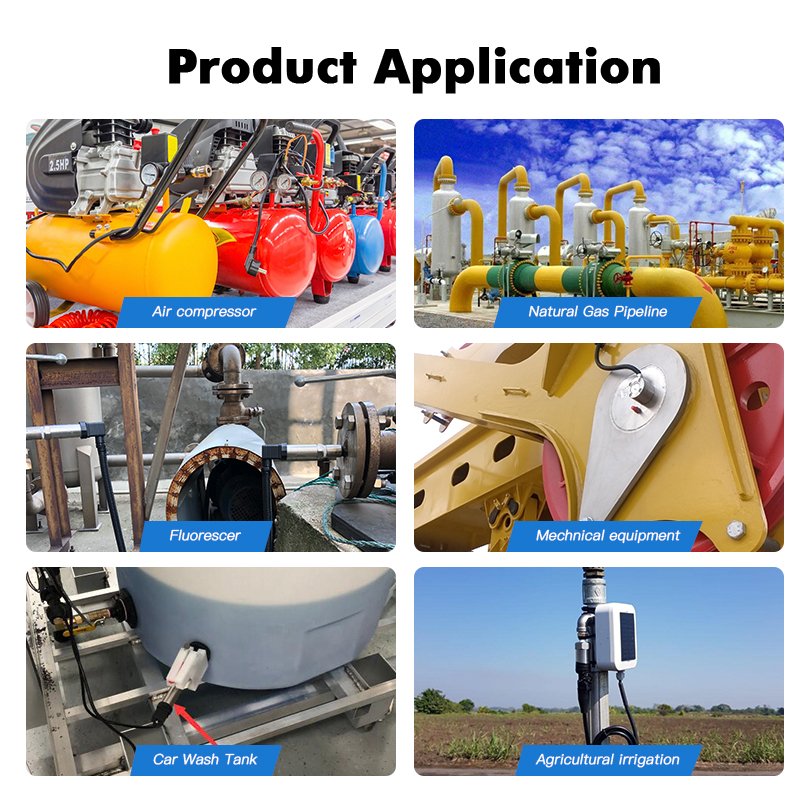 GPT200 Piezoresistive Diffused Silicon Rs485 Engine Oil Fuel Water Air Pressure Transducer Sensor